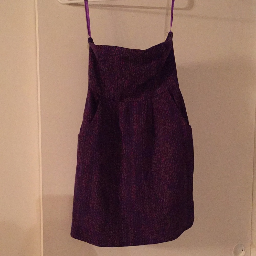 UO Silence & Noise purple mini dress